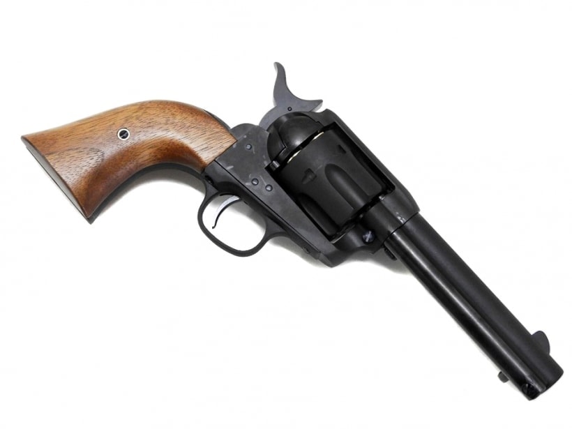 [マルシン] SAA.45 シビリアン ブラック HW 木製グリップ