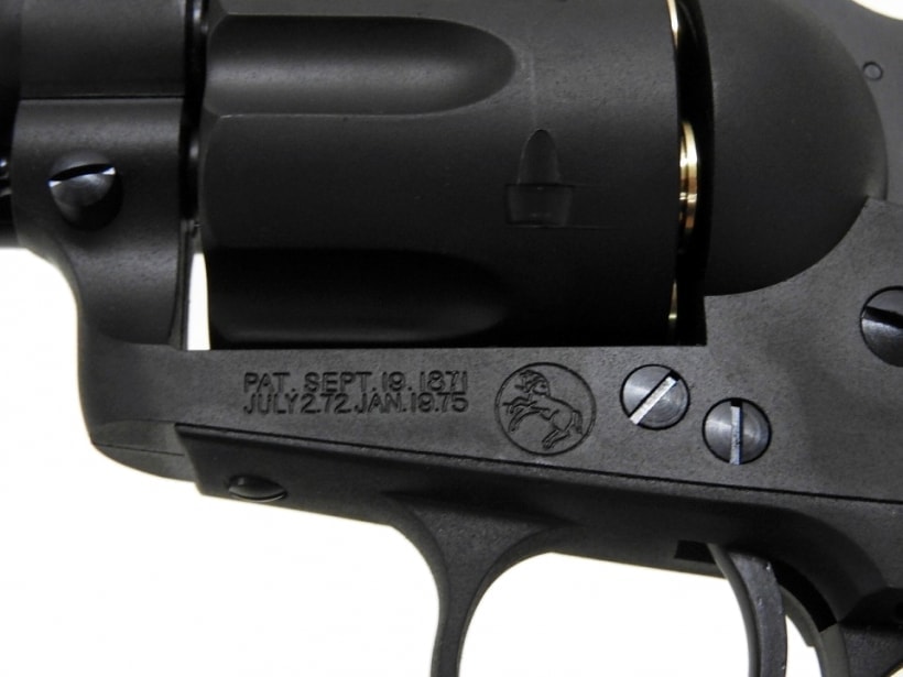 [マルシン] SAA.45 シビリアン ブラック HW 木製グリップ