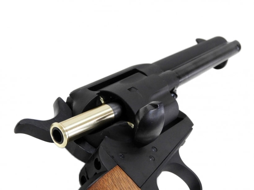 [マルシン] SAA.45 シビリアン ブラック HW 木製グリップ