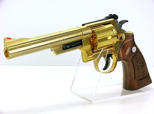[コクサイ] S&W M29 44マグナム 6in 24Kメッキ No.17