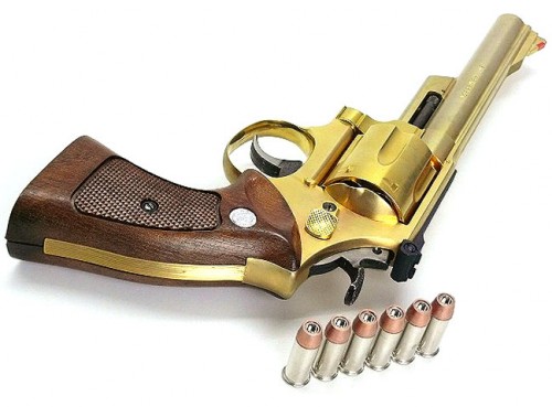 [コクサイ] S&W M29 44マグナム 6in 24Kメッキ No.17