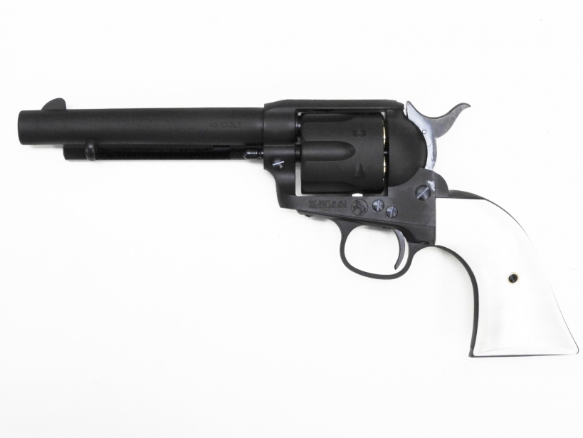 [マルシン] SAA.45 アーティラリー ブラック HW パールプラグリップ