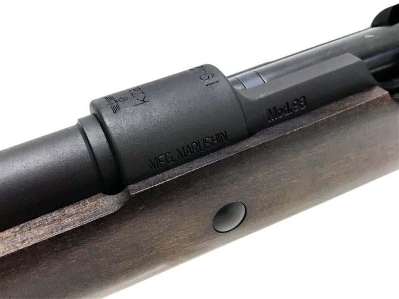 [マルシン] Kar98k マットブラックABS 強化版 高級ブナ材 ダーク2ブラウン
