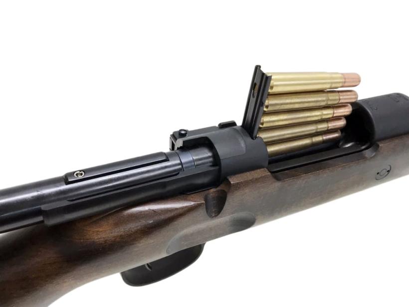 [マルシン] Kar98k マットブラックABS 強化版 高級ブナ材 ダーク2ブラウン